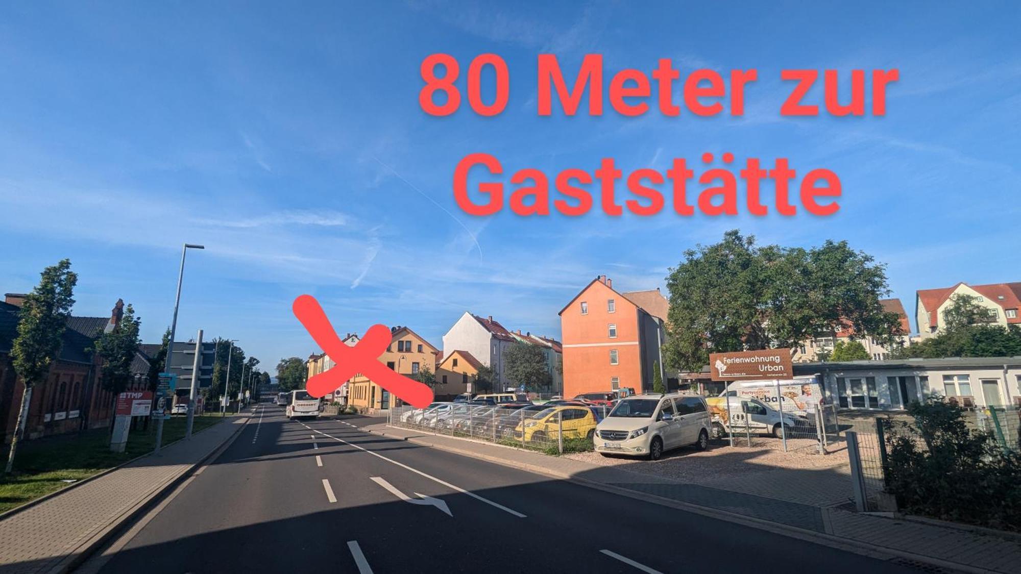 Fewo Urban Gotha-Apartment Friedenstein- Am Schlosspark- Parken An Der Der Tuer- Barrierefrei, 900 Meter Zum Bahnhof - Wallbox Exterior photo